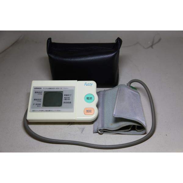 OMRON オムロン HEM-737 デジタル 自動血圧計 ファジィ468