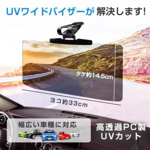 カーサンバイザー サンバイザー 車用サンシェー...の詳細画像2