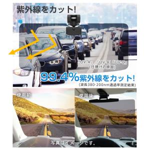 カーサンバイザー サンバイザー 車用サンシェー...の詳細画像5