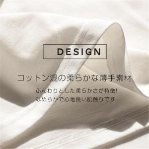 tシャツ Tシャツ レディース 半袖 長袖 カ...の詳細画像2