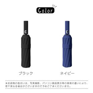 折り畳み傘 メンズ ワンタッチ 自動開閉 ビジ...の詳細画像1