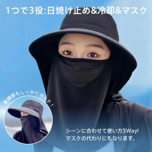 バケットハット 帽子 レディース つば広帽子 ...の詳細画像4