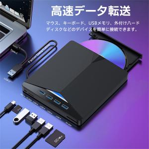 DVDドライブ 外付け CD DVD ドライブ...の詳細画像4