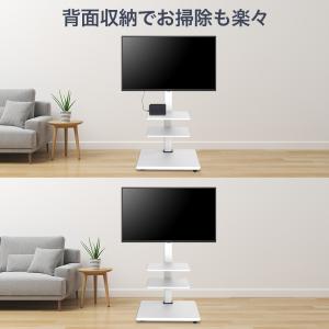 テレビスタンド専用 HDDホルダー ブラック ...の詳細画像2