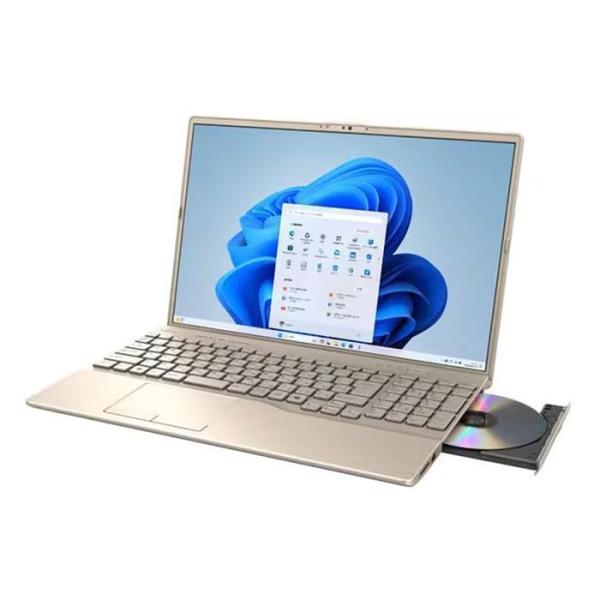 富士通 ノートパソコン Office搭載 新品 同様 windows11 DVD-RW 16型 Co...