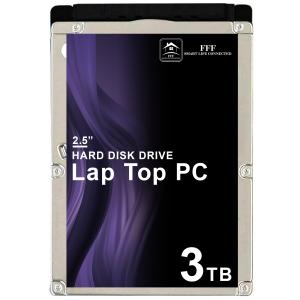 HDD 2.5インチ 3TB 15mm厚 SATA 内蔵ハードディスク ノートパソコン用 FFF SMART LIFE CONNECTED 旧MARSHAL MAL23000SA-T54H2