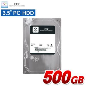 HDD 3.5インチ 500GB SATA 内蔵ハードディスク デスクトップパソコン用 FFF SMART LIFE CONNECTED 旧MARSHAL MAL3500SA-W72