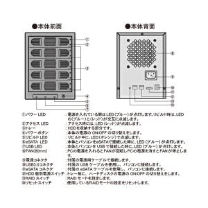 HDDケース 5台 USB3.0 RAID S...の詳細画像3