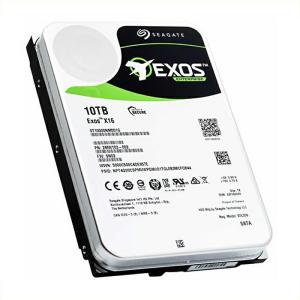 SEAGATE 内蔵HDD 3.5インチ 10TB Exos X16  7200rpm SATA 6Gb/s 256MB ヘリウム ST10000NM001G 512E【メーカーリファブ】｜marshal