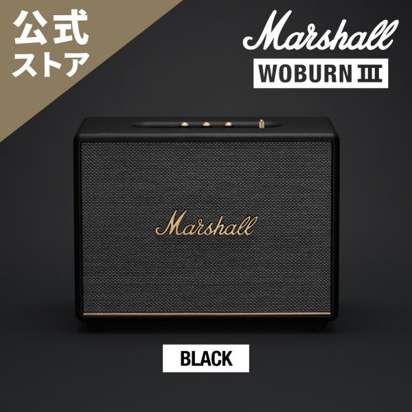 Marshall マーシャル ワイヤレススピーカー WOBURN3BLUETOOTH-BLACK ブ...