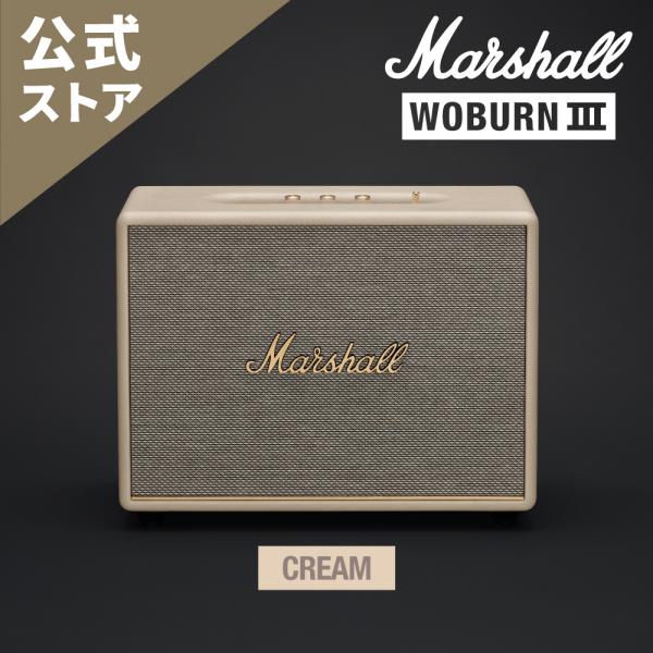 Marshall マーシャル ワイヤレススピーカー WOBURN3BLUETOOTH-CREAM ク...