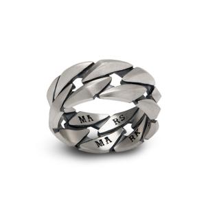 シルバー 指輪 リング マルスマーク Mars Chain Ring No.3 : marsmark