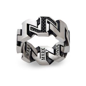 シルバー 指輪 リング マルスマーク Mars Chain Ring No.5 : SURU