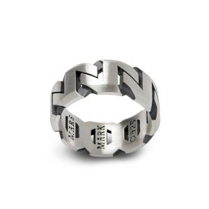 シルバー 指輪 リング マルスマーク Mars Chain Ring No.5 : SURU