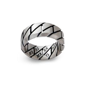 MARS シルバーリング SV925 約20号 約16,4g リング 指輪 シルバー 指輪 リング マルスマーク Mars Chain Ring No.2 : SURU