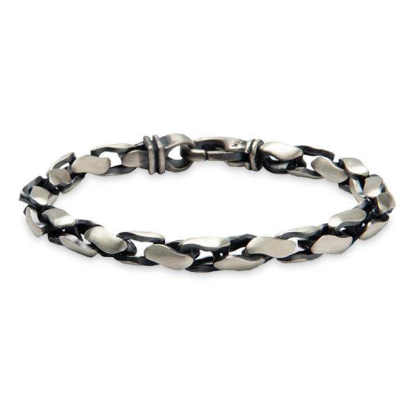 シルバー ブレスレット マルスマーク Basic Link Bracelet No.2