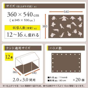[日本製] ニュアンスカラー ブルーシート 3...の詳細画像5