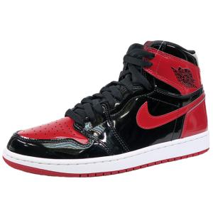 NIKE AIR JORDAN 1 RETRO HIGH OG "PATENT BRED" ナイキ エア ジョーダン 1 レトロ ハイ パテント ブレッド 黒赤 赤黒｜marsone