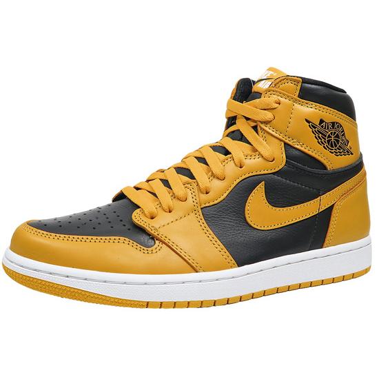 NIKE AIR JORDAN 1 RETRO HIGH OG &quot;POLLEN&quot; 黒黄 ナイキ エア...