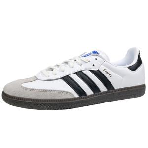 レディースサイズ adidas SAMBA OG アディダス サンバ WHITE/BLACK 白黒 B75086｜marsone