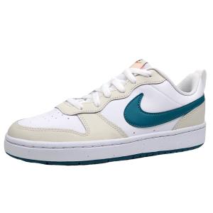 NIKE COURT BOROUGH LOW 2 SE GS ナイキ コートバー ロー PHANTOM/BRIGHT SPRUCE-WHITE キッズ・レディース｜marsone