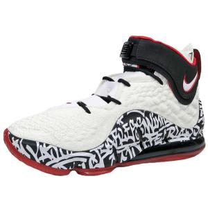 NIKE LEBRON XVII FP EP ナイキ レブロン 17 GRAFFITI white/university red-black バッシュ｜marsone