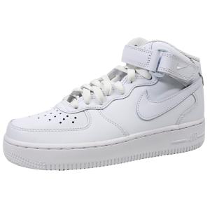 NIKE WMNS AIR FORCE 1 '07 MID "ALL WHITE" 白 ナイキ ウィメンズ エア フォース 1 ミッド レディースモデル｜marsone