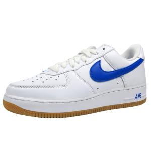 NIKE AIR FORCE 1 LOW RETRO ナイキ エア フォース 1 白青ガム WHITE/ROYAL BLUE "COLOR OF THE MONTH"｜marsone