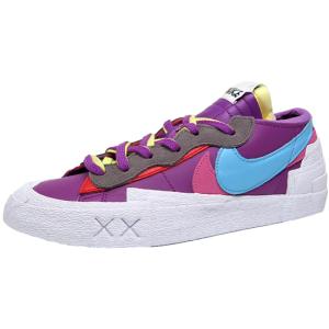 NIKE × SACAI × KAWS ナイキ サカイ カウズ BLAZER LOW ブレザー ロー PURPLE DUSK/LAGOON PULSE-WHITE/VIOLETTE｜marsone