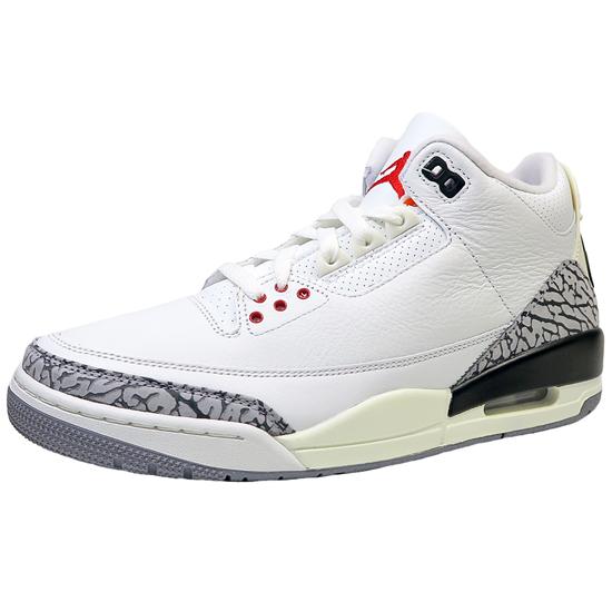 NIKE AIR JORDAN 3 RETRO &quot;WHITE CEMENT REIMAGINED&quot; ...