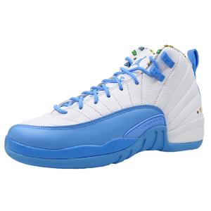 NIKE AIR JORDAN 12 RETRO GS ナイキ エア ジョーダン 12 WHITE/UNIVERSITY BLUE 白水 キッズ・レディースモデル｜marsone