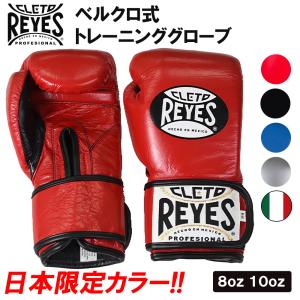 REYES レイジェス ボクシング グローブ 8オンス ベルクロ式 本革 ボクシンググローブ トレーニング 格闘技 サンドバック スパーリンググローブ 女性用 オンス｜スピアマン ヤフーショッピング店