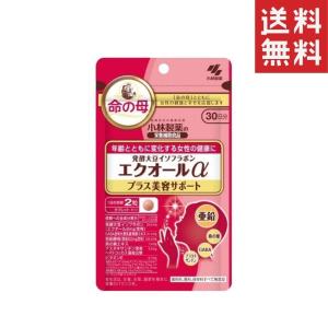 小林製薬の栄養補助食品 エクオールαプラス美容サポート 60粒(30日分) 命の母｜MART-IN