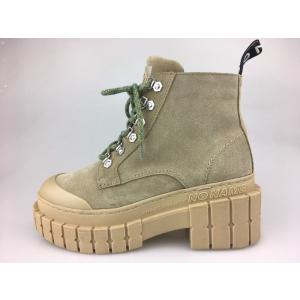 ノーネーム　ブーツ　ＮＯＮＡＭＥ　KROSS　LOW　BOOTS　SUEDE　キャメル　ブーツ　脚長...