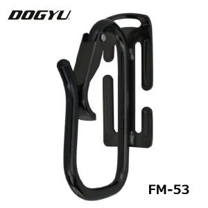 土牛 ブラメタフックシリーズ FM-53 カラビナサイズ 軸径8mm/120×80mm 落下防止コード取付穴付き パズルプレート採用