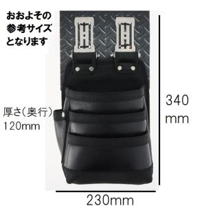 WORKERZ EXIT腰袋3段 EXTKB0...の詳細画像1