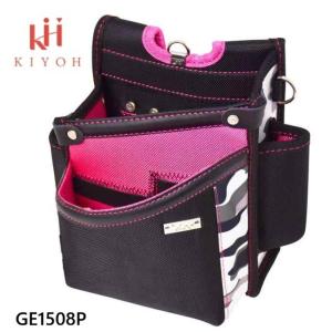 基陽　KH桜シリーズ　GE1508P ウエストバック大　SA08型ピンク1680デニール超軽量【釘袋・腰袋・さくら・SAKURA・サクラ・迷彩】