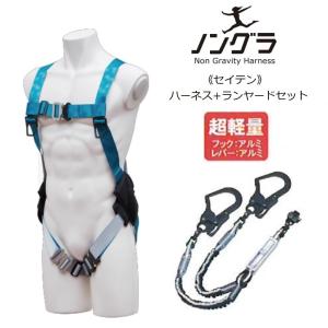 基陽KH ノングラフルハーネス〈セイテン〉+じゃばらランヤード