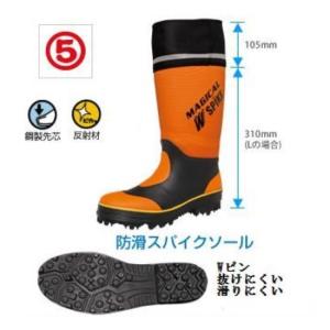 クミックス NSGサプラー 270RB ゴム製プレス底 プロ仕様長靴 : AZTEC
