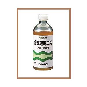 【サンデーペイント】　合成速乾ニス　300ｍｌ　【速乾ニス】【合成樹脂速乾ニス】　とうめい