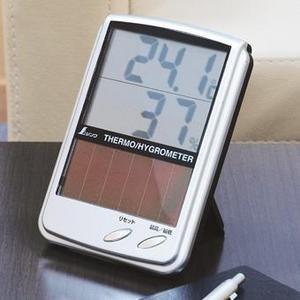 あやね様グレー一枚 シンワ（工具） シンワ デジタル温湿度計 B 最高・最低ソーラーパネル