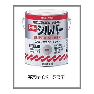 【サンデーペイント】スーパーシルバー　1/5L　アルミニウムペイント【大日本塗料】｜maru09