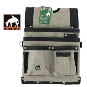 HUMHEM　釘袋　24127型バッグ　THM127-CA（キャメル）【釘袋・腰袋・フムヘム】基陽　KH