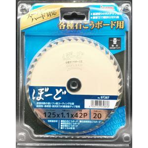 タジマ 丸ノコ替刃 丸ノコ チップソー 硬質石膏ボード用 125mm×42P TC