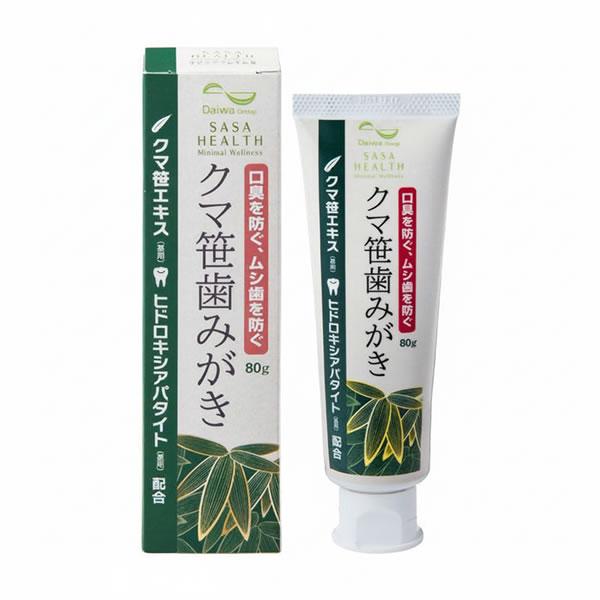 ササヘルス　クマ笹歯みがき80g