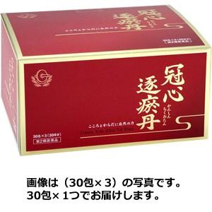 クラシエ冠心逐お丹(かんしんちくおたん)エキス顆粒30包+6包(試供品)増量【第２類医薬品】
