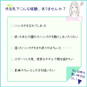 ペーパータオル 携帯用 使い捨てハンカチ フル...の詳細画像4