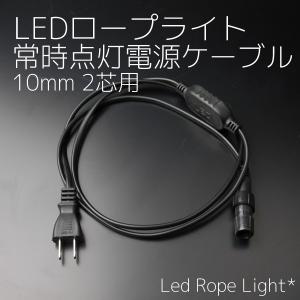 LEDイルミネーション 常時点灯コントローラー2芯10mm チューブライト