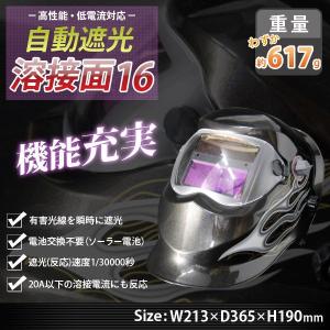 溶接面 自動溶接面A 遮光速度1/25000秒/溶接面１６