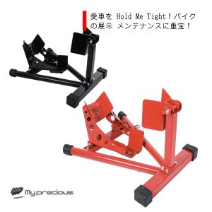 バイク用 フロントホイールチョック ホイールクランプ トランポ運搬